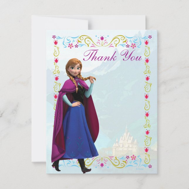 Frozen Anna Thank You (Front)