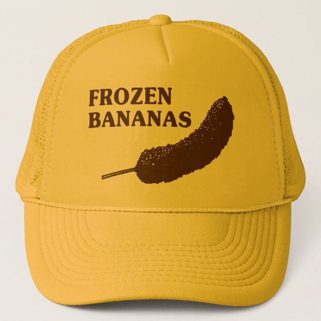 Frozen Bananas Trucker Hat (Front)