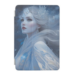 Frozen Beauty Snow Queen in Winter Wonderland iPad Mini Cover