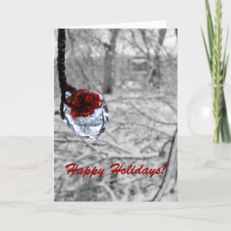 "Frozen Berries" Holiday Card