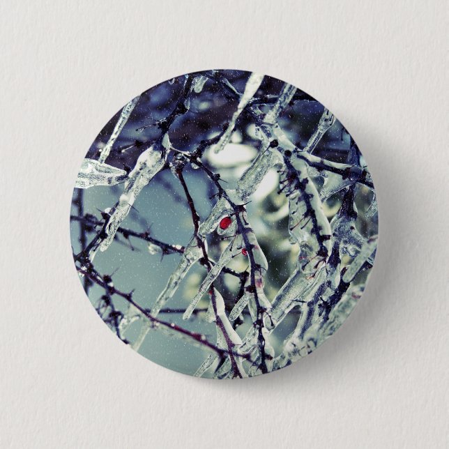 Frozen Berry Button (Front)