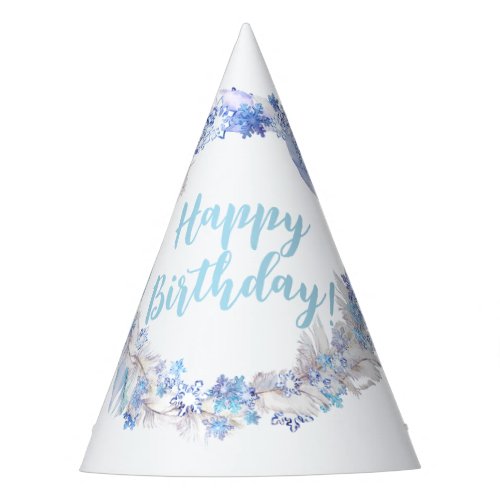 Frozen Birthday Any Age Frozen Theme Party Hat