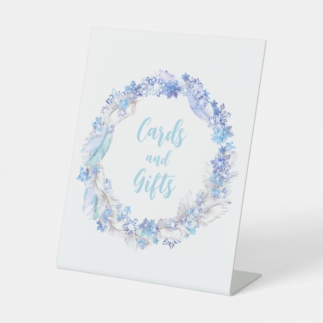 Frozen Birthday Cards and Gifts Sign (Front)