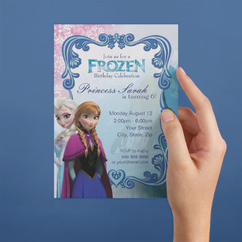 Frozen Birthday Party Invitation by frozen at Zazzle