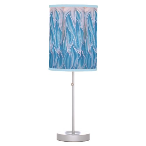 Frozen Blue Table Lamp