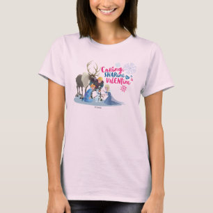 Frozen   Caring, Sharing Valentine T-Shirt