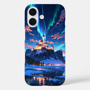 Frozen Castle Glow iPhone 16 Case