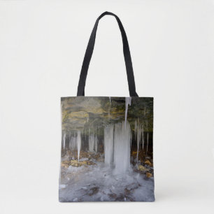 Frozen Cave Tote Bag