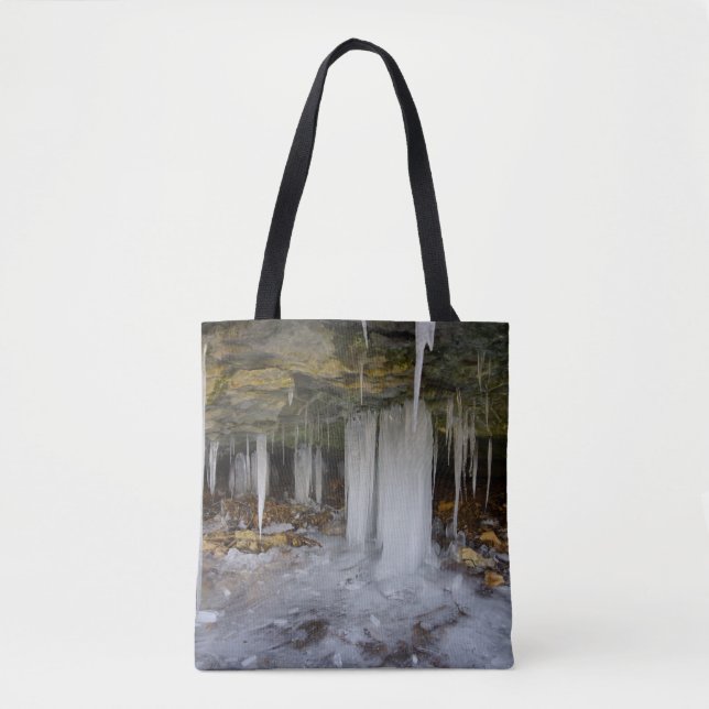 Frozen Cave Tote Bag (Front)