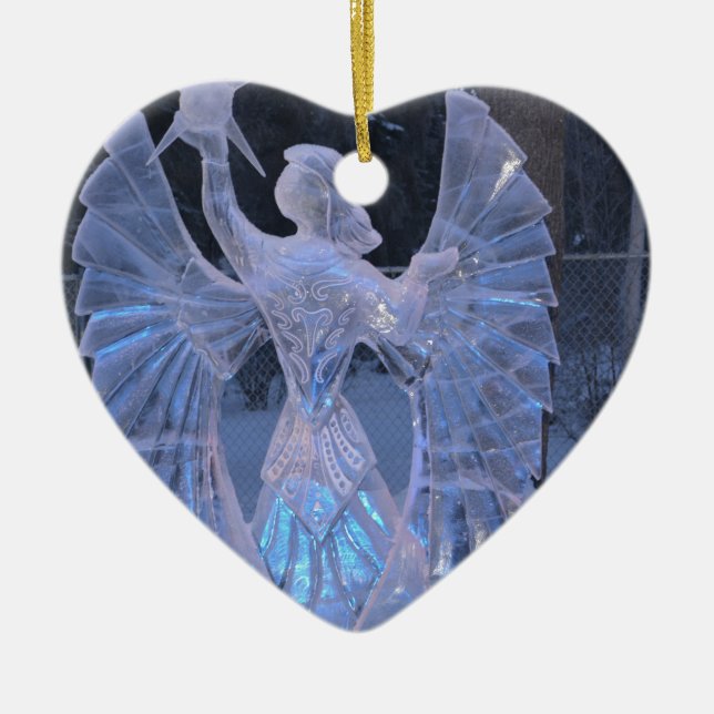 Frozen Ceramic Ornament (Front)