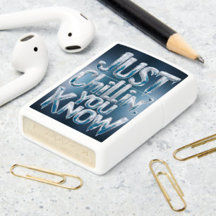 Frozen Chillin You Know Zippo Lighter