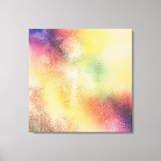 Frozen Colors 0002 Canvas Print (Front)