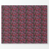 Dark Red Roses For you Wrapping Paper