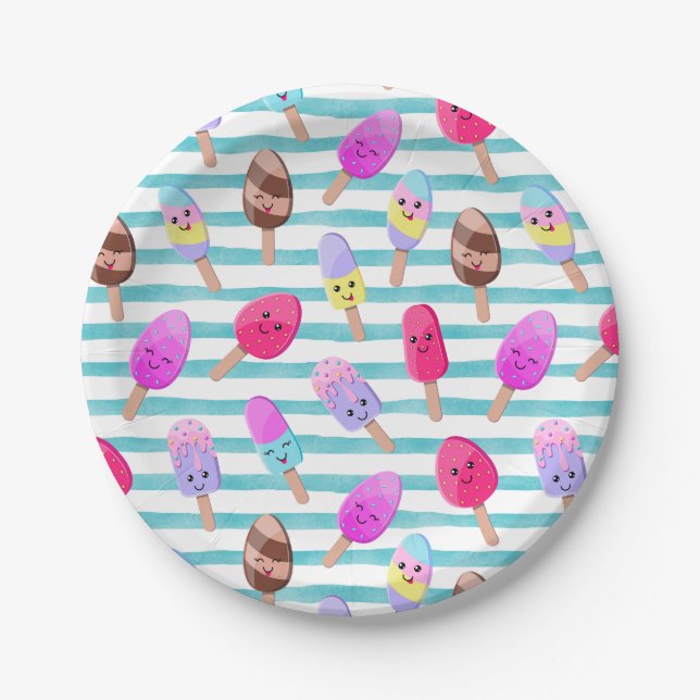 Frozen Delights Paper Plates (Front)