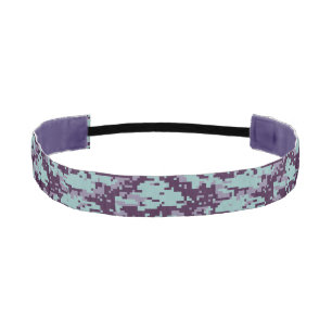 Frozen Digital Camo Pattern Athletic Headband