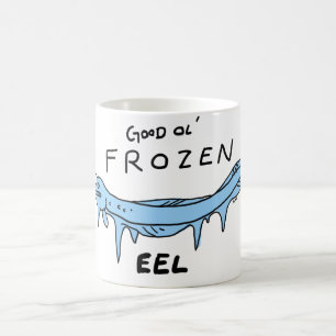 frozen eel coffee mug