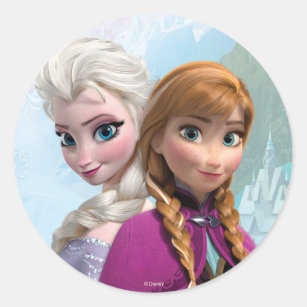 Frozen 2, Elsa - Frozen Reign Sticker, Zazzle