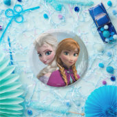 Frozen Elsa and Anna Birthday Paper Plates (Party)