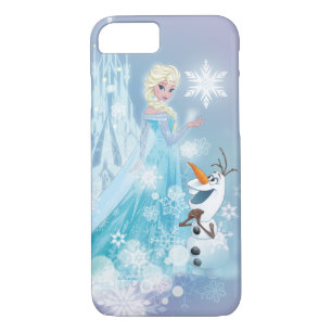 Frozen   Elsa and Olaf - Icy Glow iPhone 8/7 Case