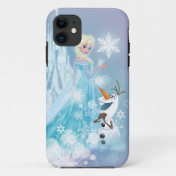 Frozen | Elsa and Olaf - Icy Glow iPhone 11 Case