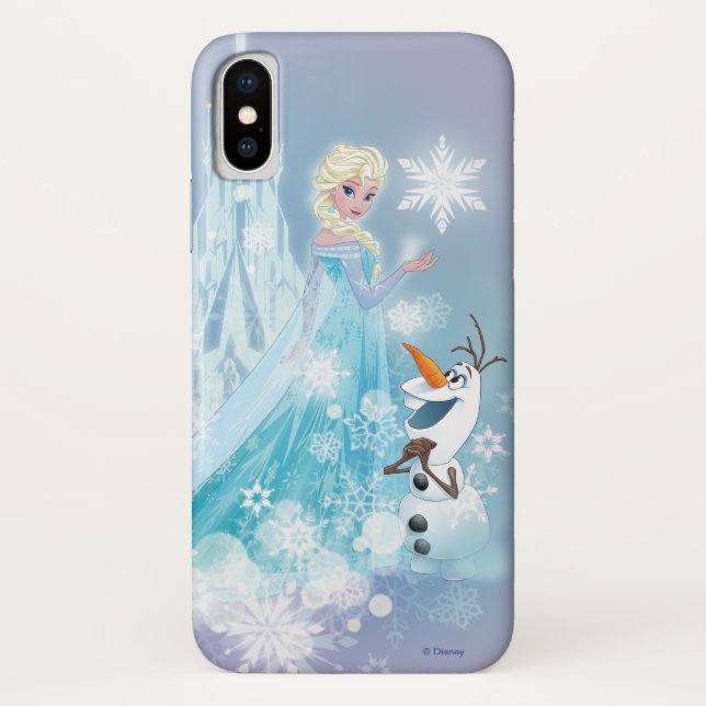Frozen | Elsa and Olaf - Icy Glow Case-Mate iPhone Case (Back)