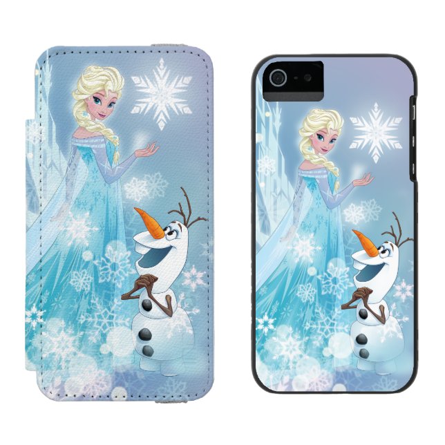 Frozen | Elsa and Olaf - Icy Glow Incipio iPhone Wallet Case (Side by Side)