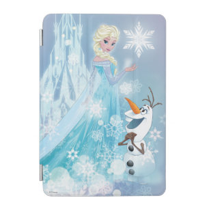 Frozen Elsa and Olaf - Icy Glow iPad Mini Cover