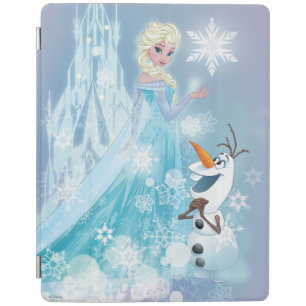 Frozen Elsa and Olaf - Icy Glow iPad Smart Cover