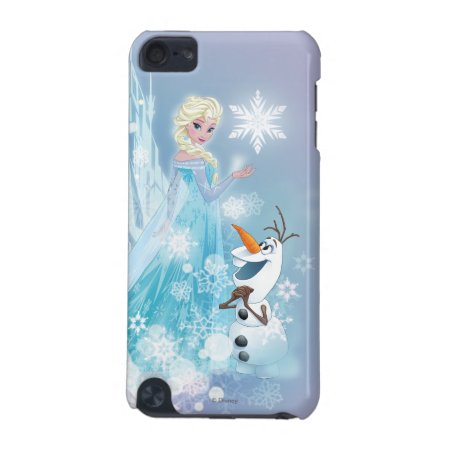 Frozen | Elsa And Olaf - Icy Glow Ipod Touch (5th Generation) Cover