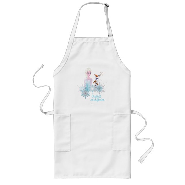 Frozen | Elsa and Olaf Long Apron (Front)