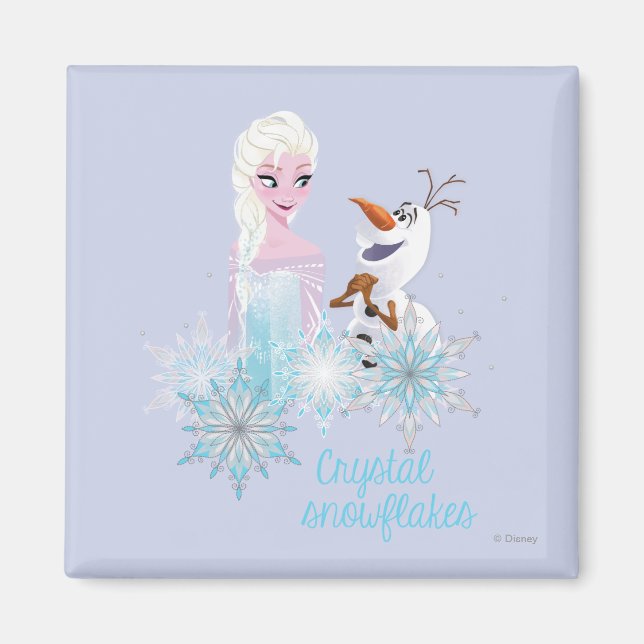 Frozen | Elsa and Olaf Magnet (Front)