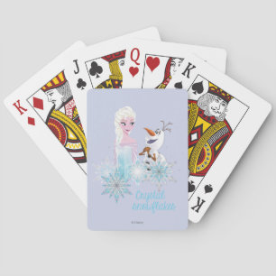 Frozen Elsa and Olaf Playing Cards