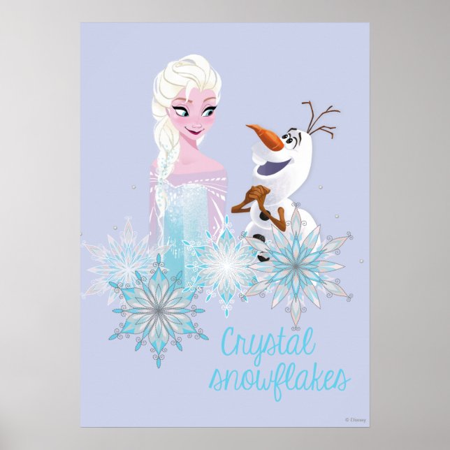 Frozen | Elsa and Olaf Poster (Front)