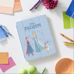 Frozen | Elsa, Anna & Olaf iPad Smart Cover<br><div class="desc">Elsa,  Anna & Olaf in a wintery snowfall.</div>
