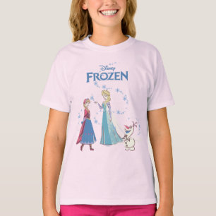 Frozen Elsa, Anna & Olaf T-Shirt