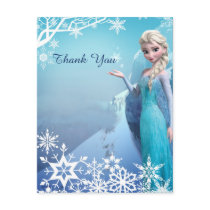 Frozen Elsa Birthday Party Thank You