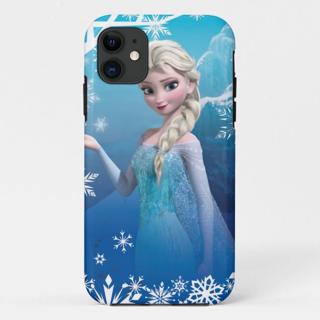 Frozen | Elsa Over the Shoulder Smirk Case-Mate iPhone Case (Back)