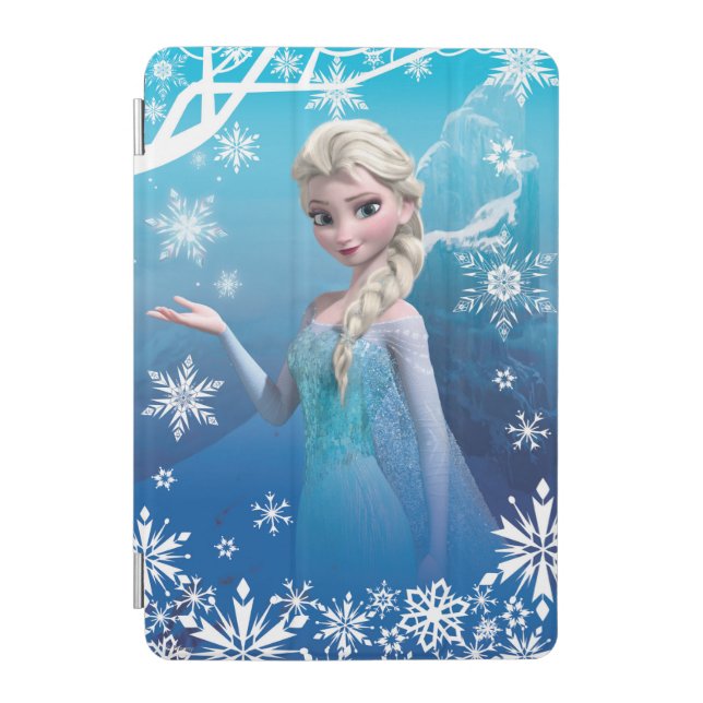 Frozen | Elsa Over the Shoulder Smirk iPad Mini Cover (Front)