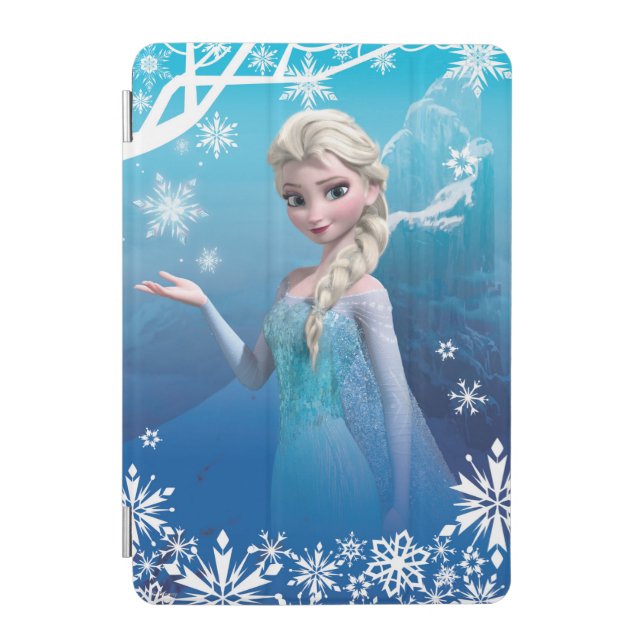 Frozen | Elsa Over the Shoulder Smirk iPad Mini Cover (Front)