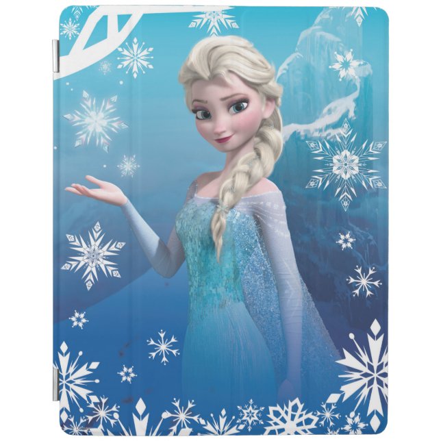 Frozen | Elsa Over the Shoulder Smirk iPad Smart Cover (Front)
