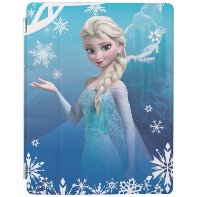 Frozen | Elsa Over the Shoulder Smirk iPad Smart Cover (Front)