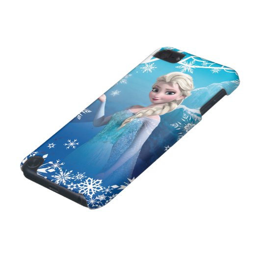 Frozen | Elsa Over the Shoulder Smirk iPod Touch (5th Generation) Cover (Bottom)