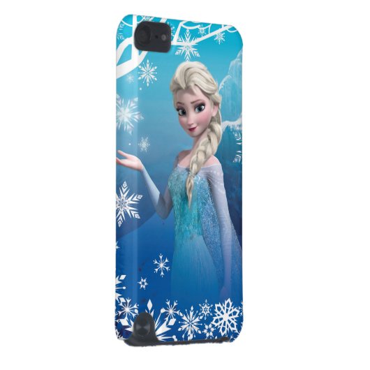 Frozen | Elsa Over the Shoulder Smirk iPod Touch (5th Generation) Cover (Back/Right)