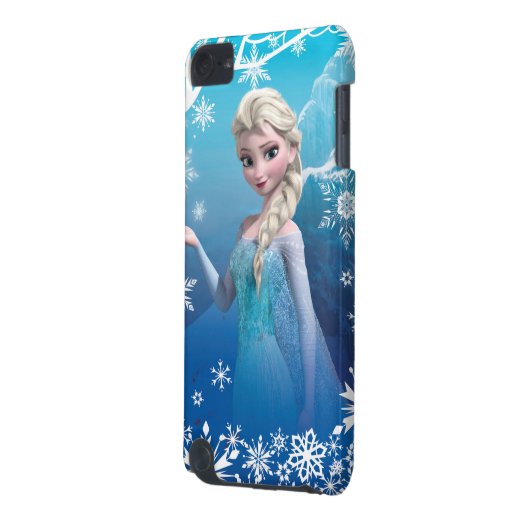 Frozen | Elsa Over the Shoulder Smirk iPod Touch (5th Generation) Cover (Back Left)