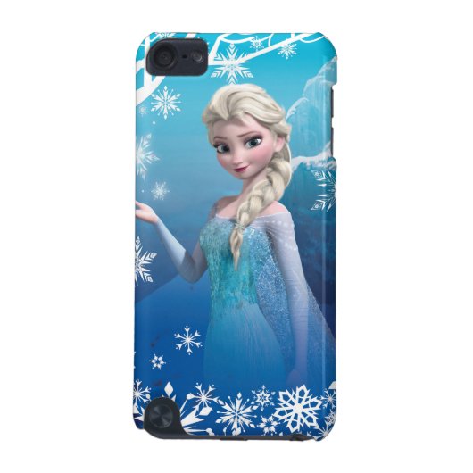 Frozen | Elsa Over the Shoulder Smirk iPod Touch (5th Generation) Cover (Back)
