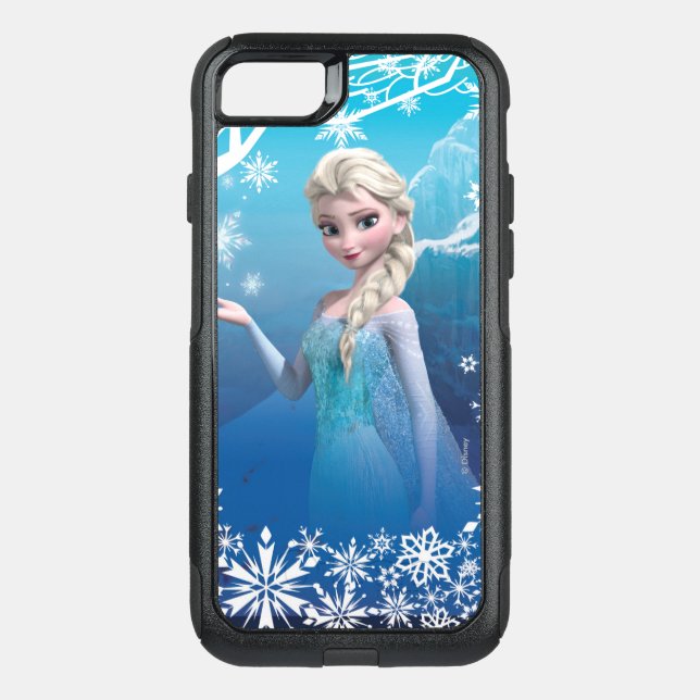 Frozen | Elsa Over the Shoulder Smirk Otterbox iPhone Case (Back)