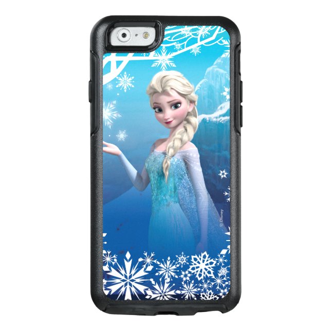 Frozen | Elsa Over the Shoulder Smirk Otterbox iPhone Case (Back)