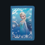 Frozen | Elsa Over the Shoulder Smirk Trifold Wallet<br><div class="desc">Frozen - Elsa</div>