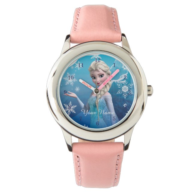 Frozen | Elsa Over the Shoulder Smirk Watch (Front)