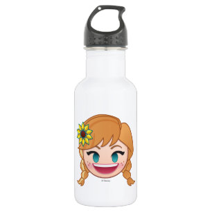 Frozen Emoji Anna Stainless Steel Water Bottle
